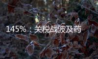 145%�：关税战波及药品	，产业链恐生变