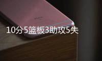 10分5篮板3助攻5失误	，杨瀚森暴力隔扣，三大问题暴露比较明显
！