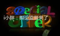 i小胖：舆论监督来了 积极应对是最优解!